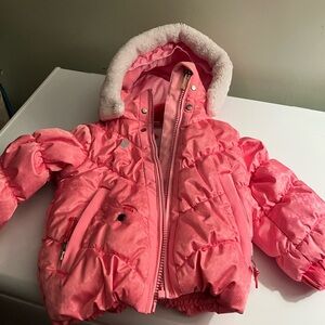 Obermeyer Pink Coat size 2 I grow extended feature